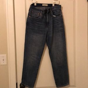 Madewell Medium Wash Demin Jeans